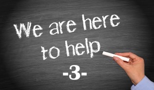 We are here to help – number 3